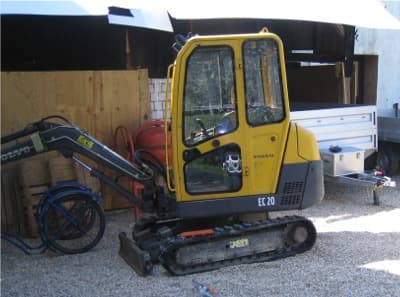 Minibagger Volvo EC20